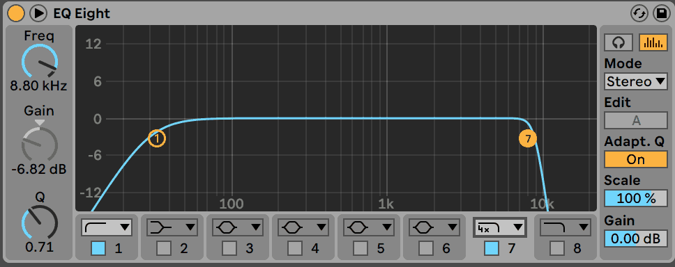 EQ Eight Filters